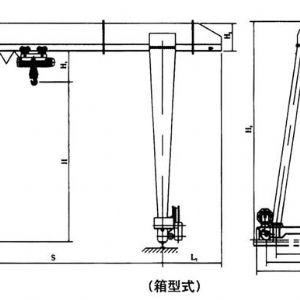 MH型電動葫蘆門式起重機(jī)(箱式)